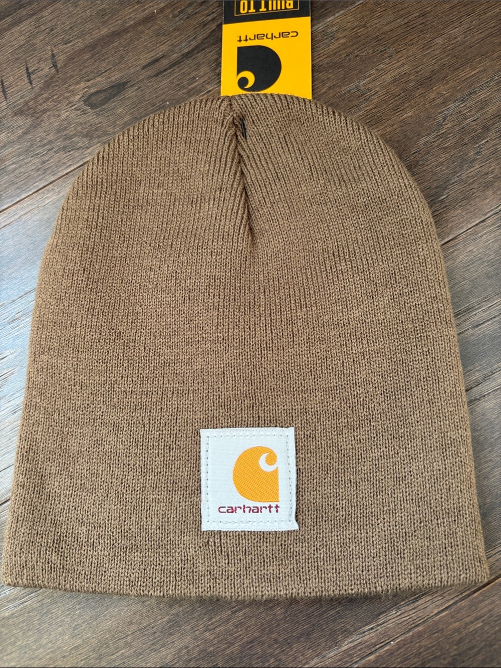 Carhartt Rib Knit Beanie, logo patch,stretch,unisex,warm winter